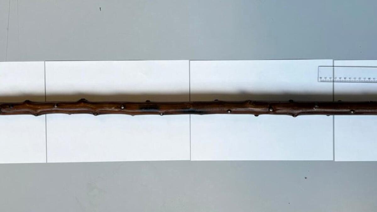 CATANIA. IN AUTO CON UN BASTONE CON GLI SPUNTONI IN FERRO: DENUNCIATO - 