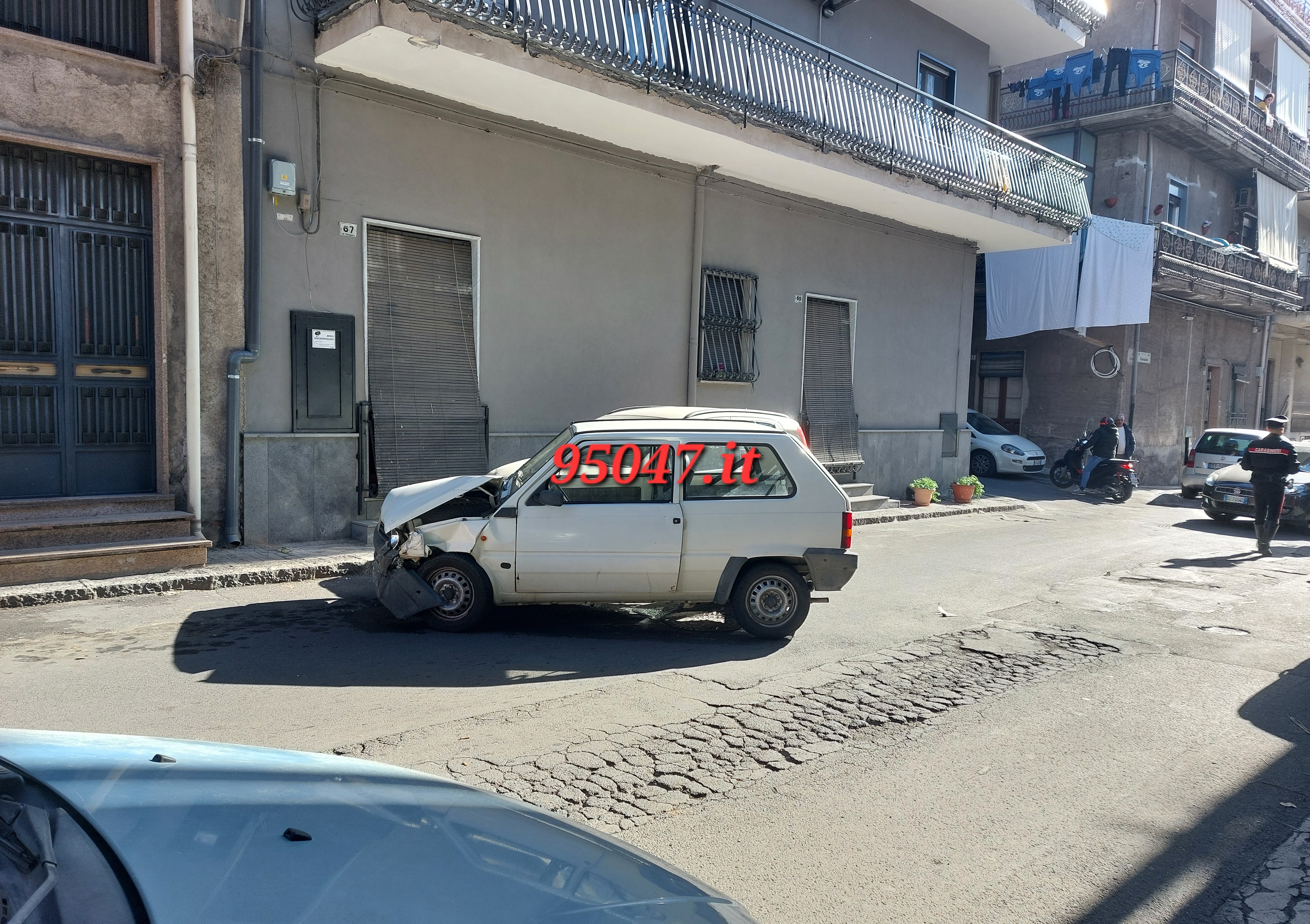 PATERNO'. DUE INCIDENTI NELLA GIORNATA DI OGGI, TRE FERITI