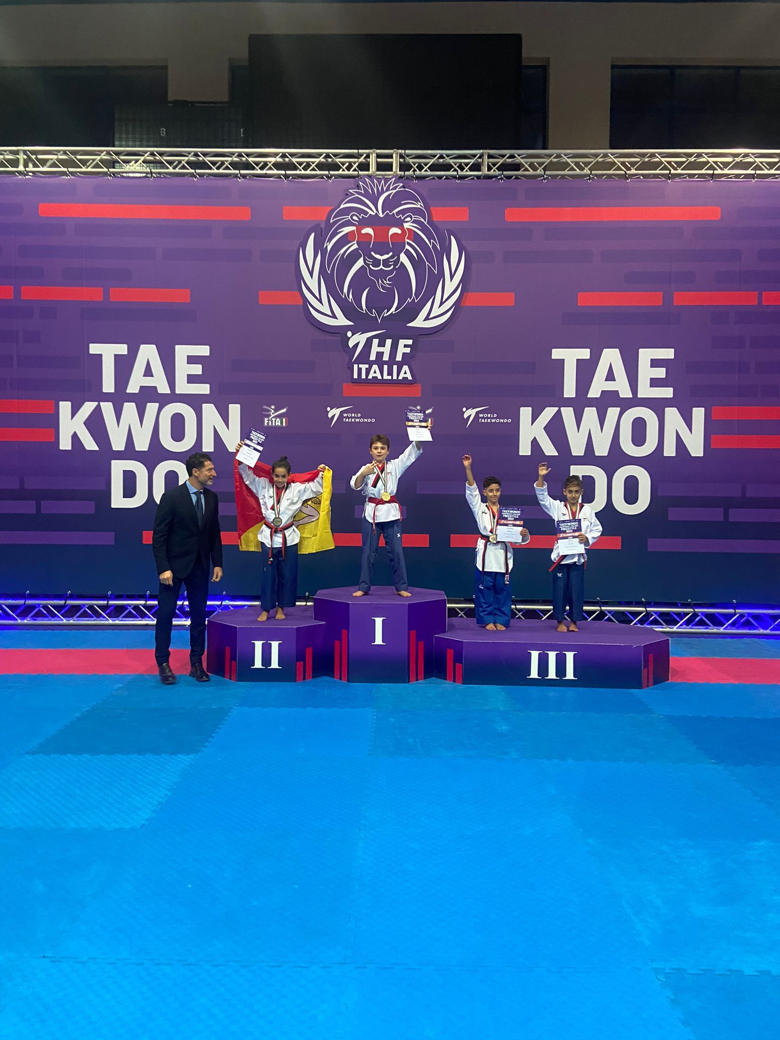 TRIPLETTA PER MAUGERI GIOVANNI DEL TEAM CHISARI DI PATERNO' AI CAMPIONATI ITALIANI