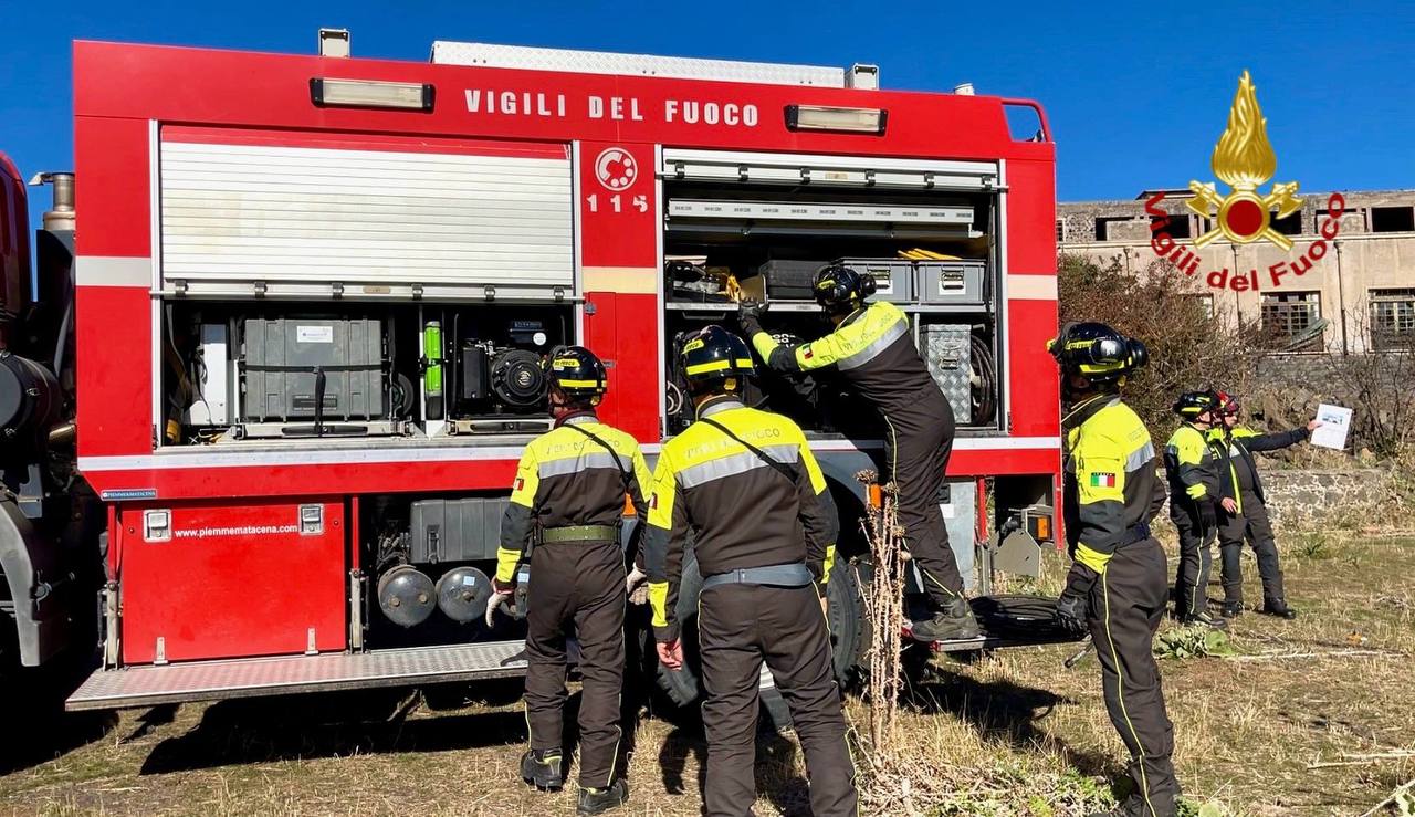 ESERCITAZIONE REGIONALE DEI VIGILI DEL FUOCO