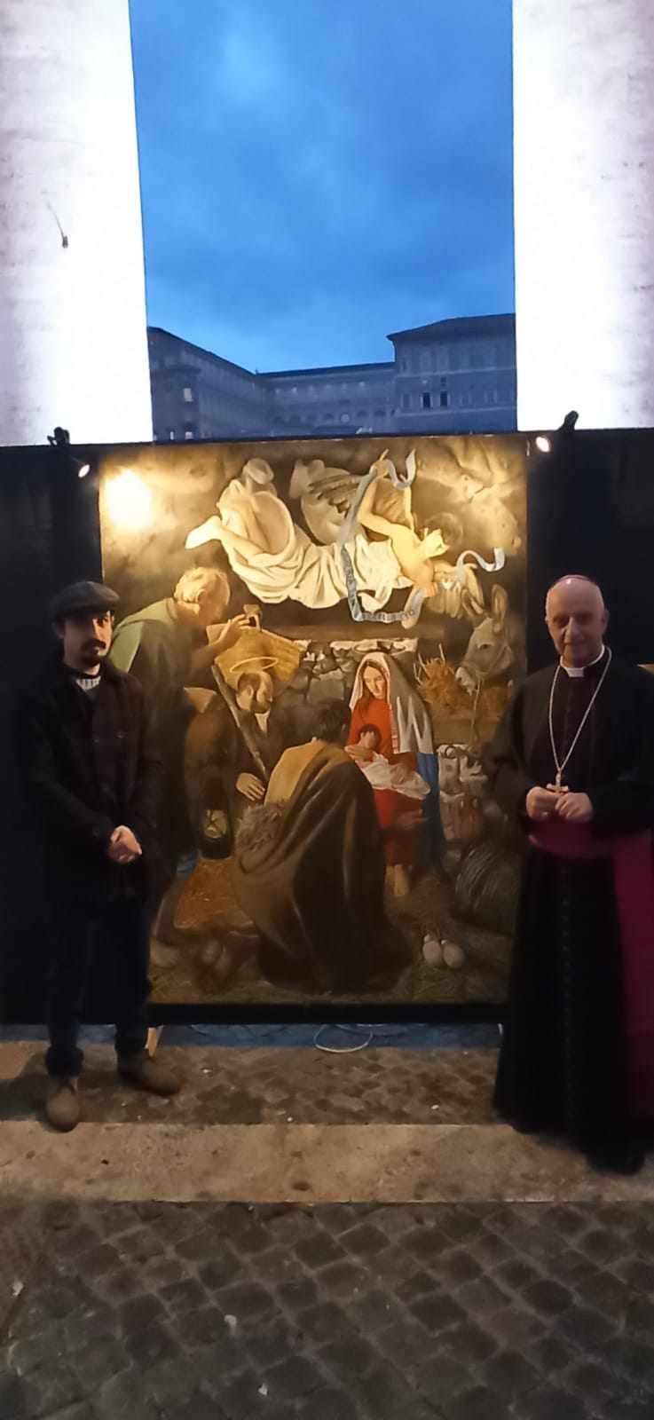 C’È ANCHE IL PRESEPE DEL PATERNESE ALESSANDRO FORTE TRA I 100 IN MOSTRA IN VATICANO