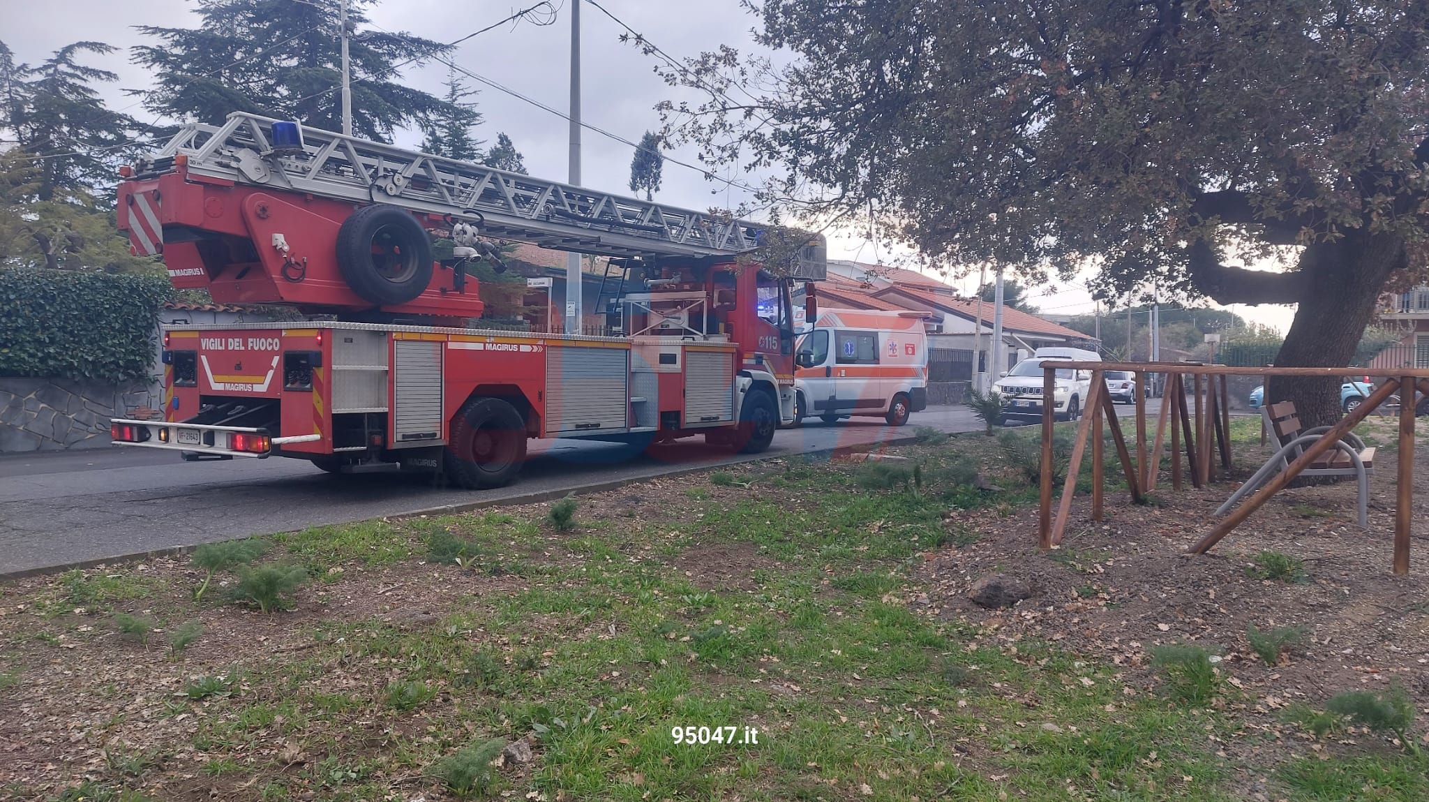 PAURA A SAN PIETRO CLARENZA PER UN INCENDIO IN UN APPARTAMENTO