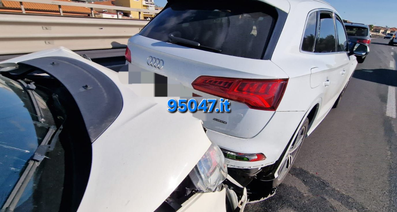 ENNESIMO INCIDENTE SULLA SS121 , DUE FERITI