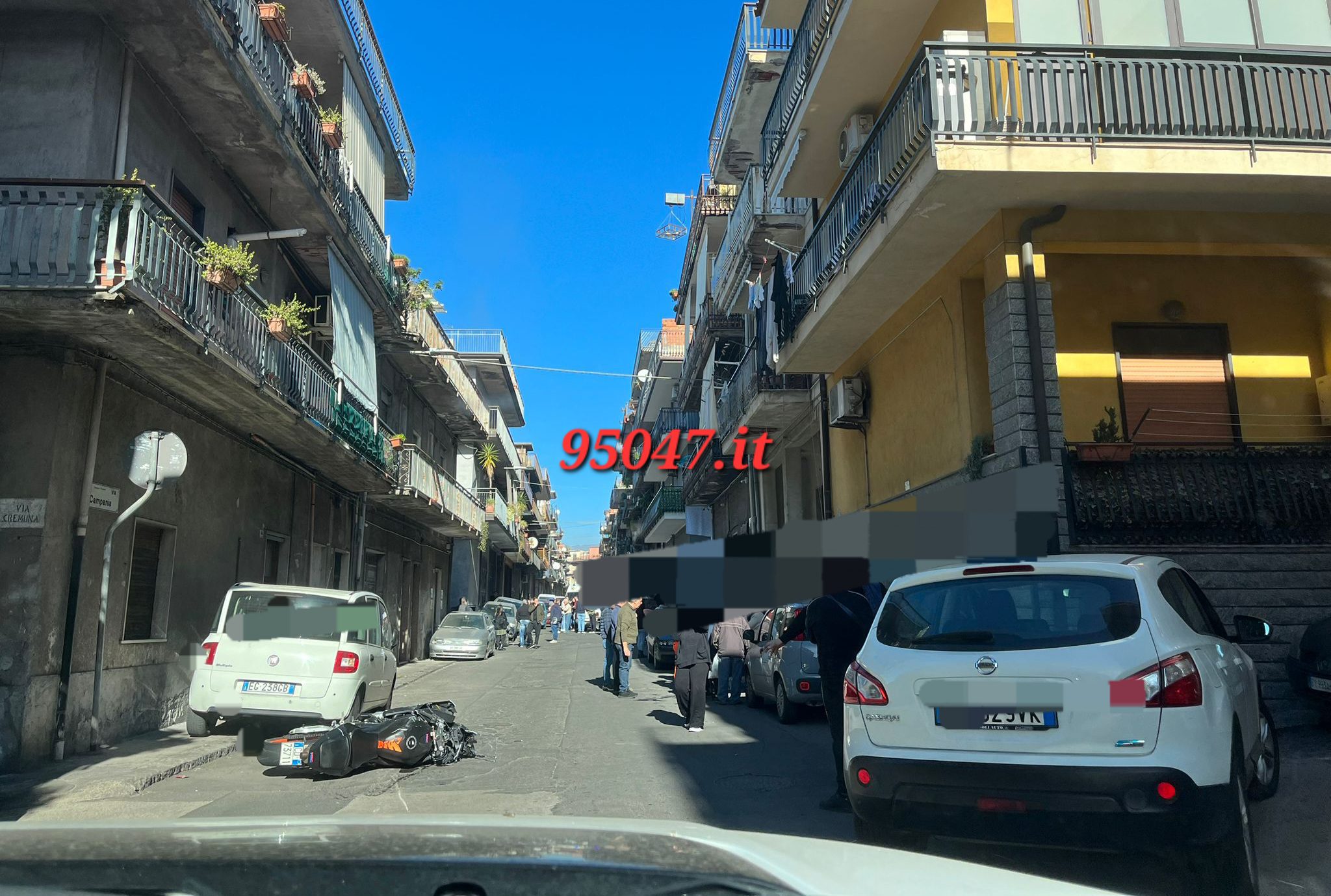 PATERNO'. DUE INCIDENTI NELLA GIORNATA DI OGGI, TRE FERITI