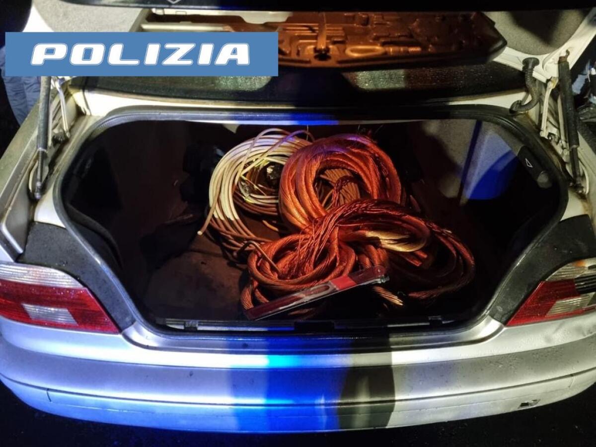 CATANIA. RUBANO RAME E MATERIALE FERROSO DA UN MAGAZZINO DI TRENITALIA, TRE ARRESTATI - 