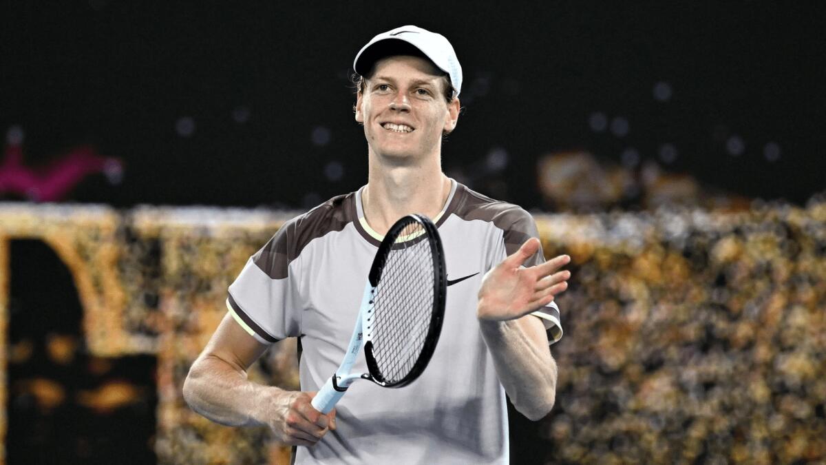 TENNIS. SINNER BATTE DJOKOVIC. È IL PRIMO ITALIANO DELLA STORIA AD ACCEDERE ALLA FINALE DEGLI AUSTRALIAN OPEN - 