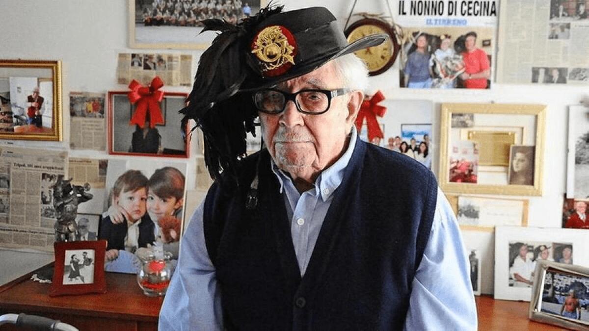 MORTO TRIPOLINO GIANNINI, L'UOMO PIÙ VECCHIO D'EUROPA. AVEVA 111 ANNI E 133 GIORNI - 