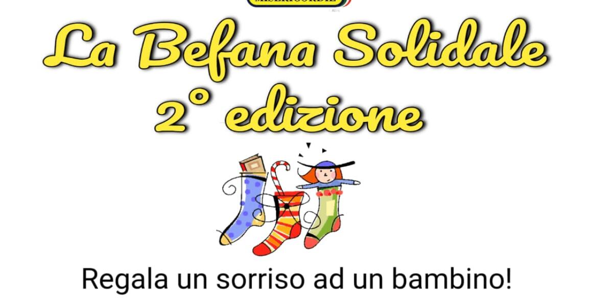 PATERNO', II EDIZIONE DELLA BEFANA SOLIDALE - 
