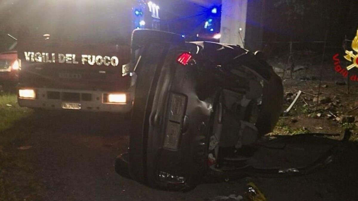 AUTO GIÙ DAL VIADOTTO NEL PALERMITANO, TRE DONNE FERITE - 