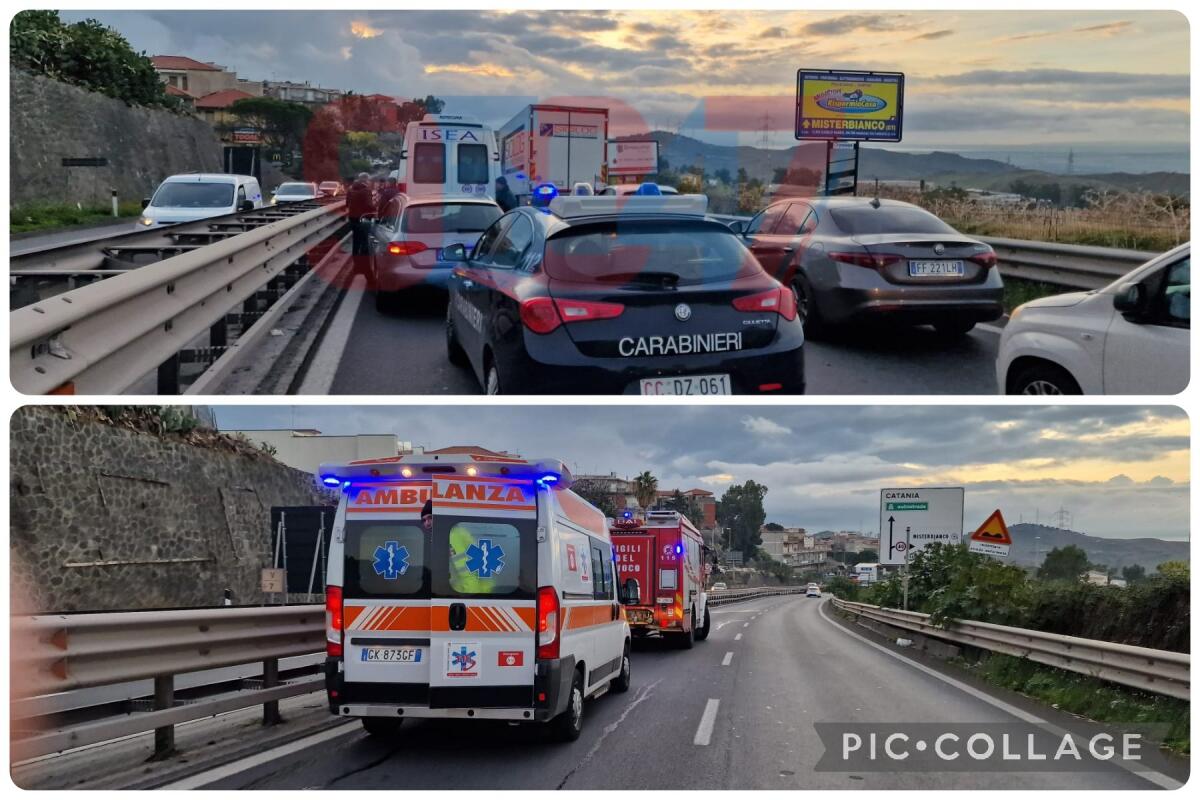 INCIDENTE QUESTA MATTINA SULLA SUPERSTRADA 121: GIORNATA DI DISAGI E LUNGHE CODE IN DIREZIONE CATANIA - 