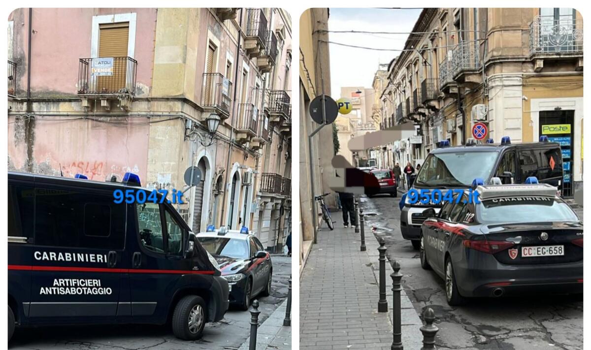 PATERNO'. ALLARME BOMBA NEGLI UFFICI POSTALI DI VIA TEATRO, SCATTANO LE INDAGINI SULL'ANONIMO MINACCIOSO - 