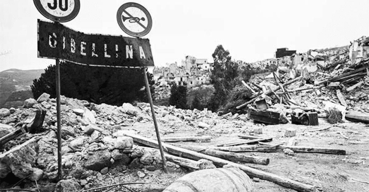 IL BELICE RICORDA IL TERREMOTO, 56 ANNI DOPO - 