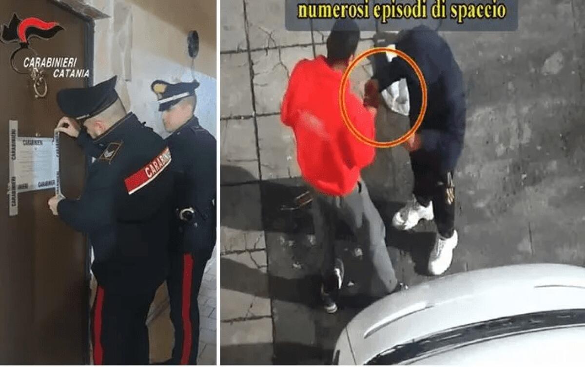 CATANIA. BLITZ DEI MILITARI, SMANTELLATE 3 PIAZZE DI SPACCIO: TRA I SERVIZI OFFERTI C’ERA UNA CASA PER DROGARSI. I NOMI - 