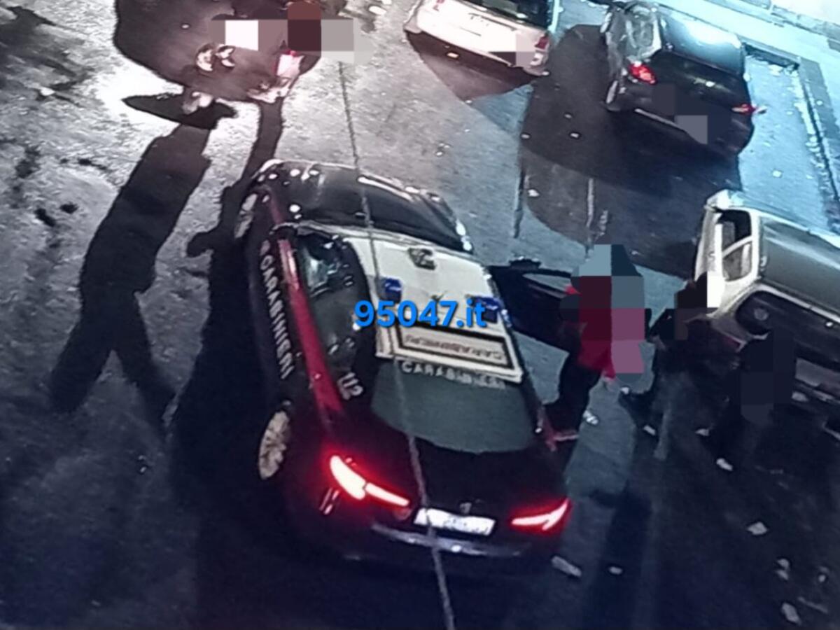 RISSA IERI FUORI DALLA STAZIONE CIRCUMETNEA DI PATERNÒ - 