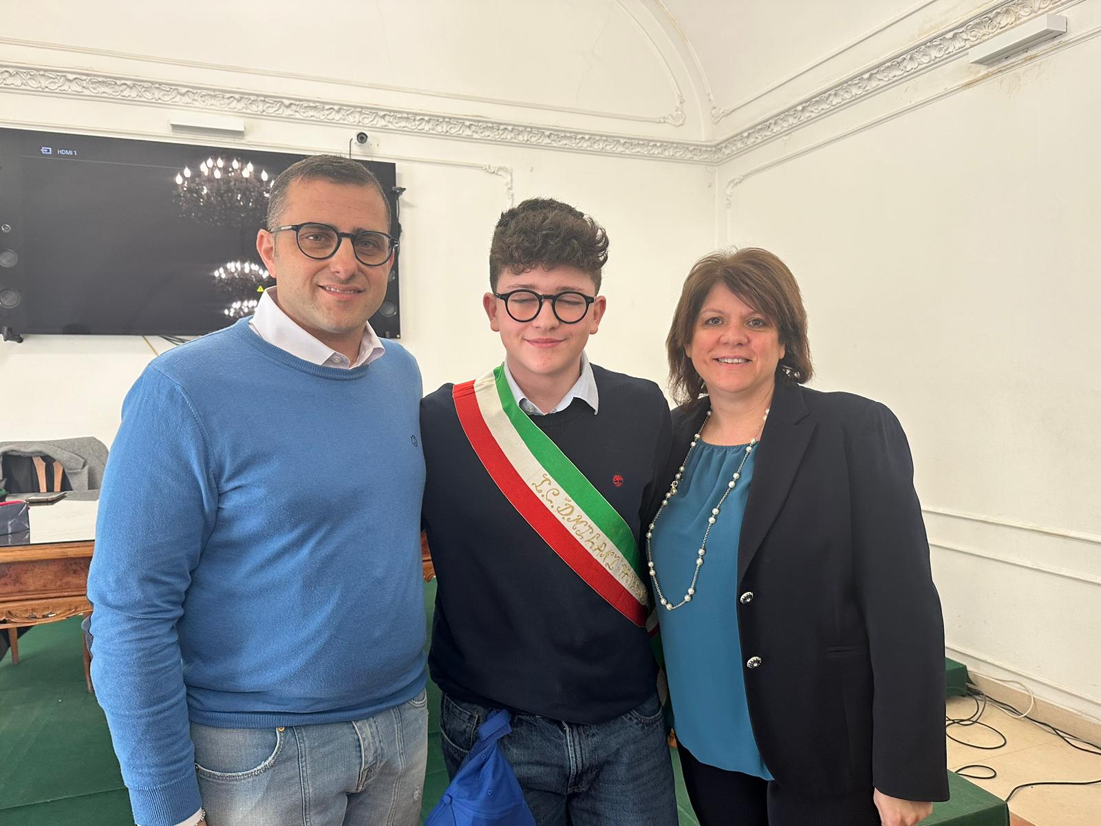 RICCARDO BARBAGIOVANNI ELETTO BABY SINDACO METROPOLITANO DELLE SCUOLE PATERNESI