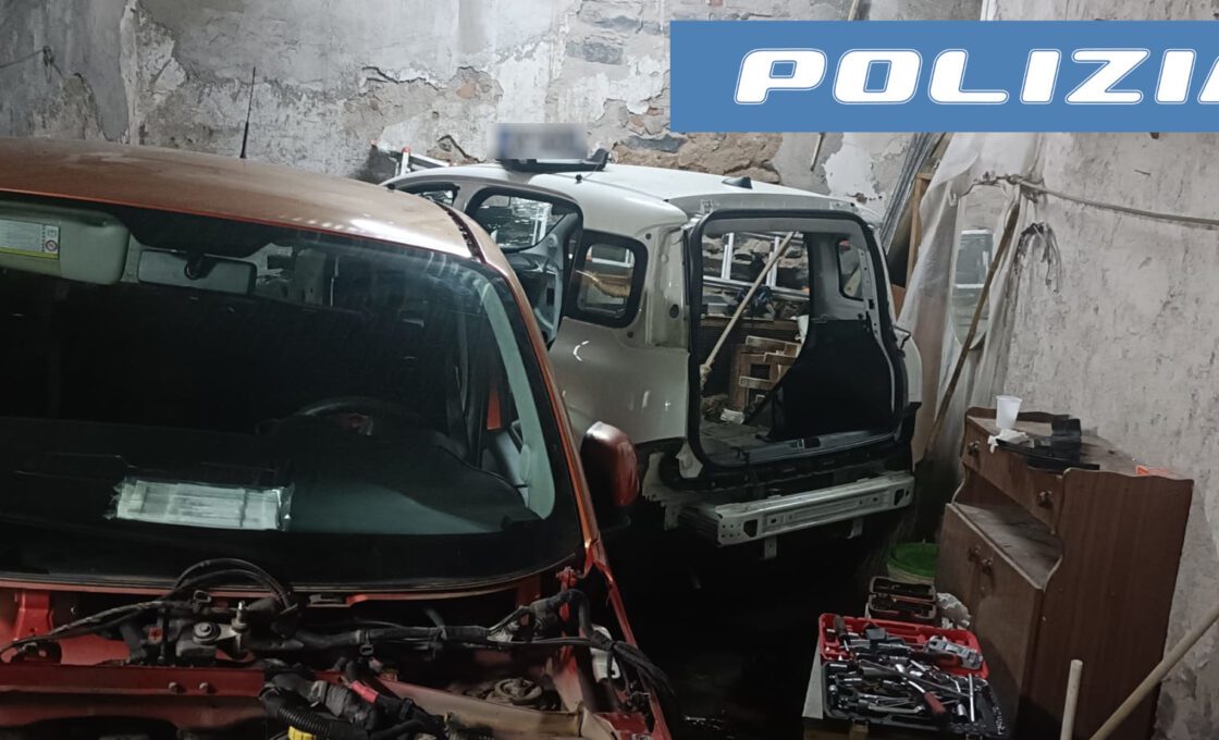 SCOPERTO A CATANIA UN DEPOSITO DI AUTO E MOTO RUBATE: C’ERANO ANCHE LE ATTREZZATURE PER SMONTARLE