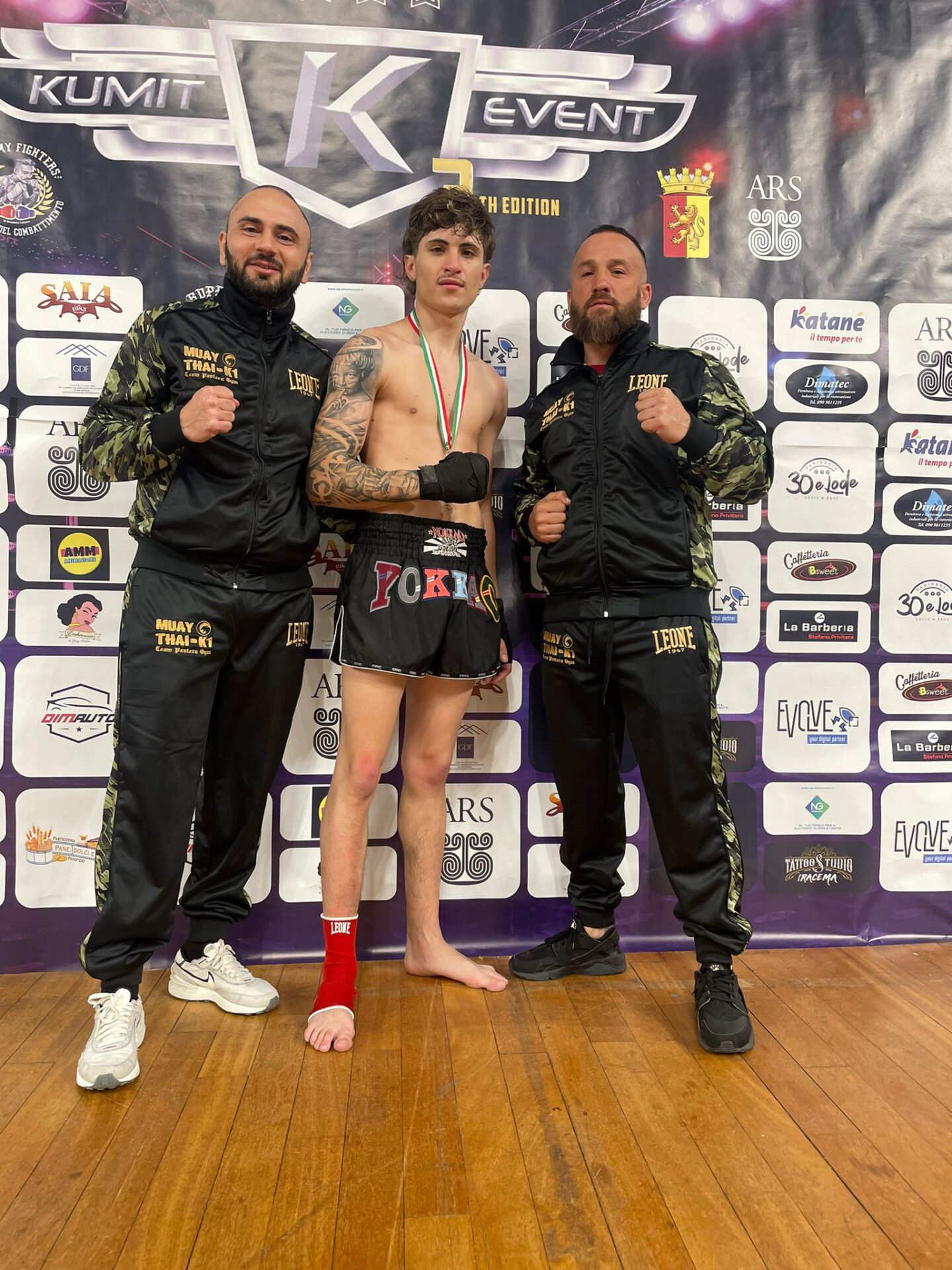 E-SPACE MULTISPORT DI PATERNÒ: MATTIA DISTEFANO CAMPIONE DI MUAYTHAI-K1 DEL "KUMIT EVENT 2024"