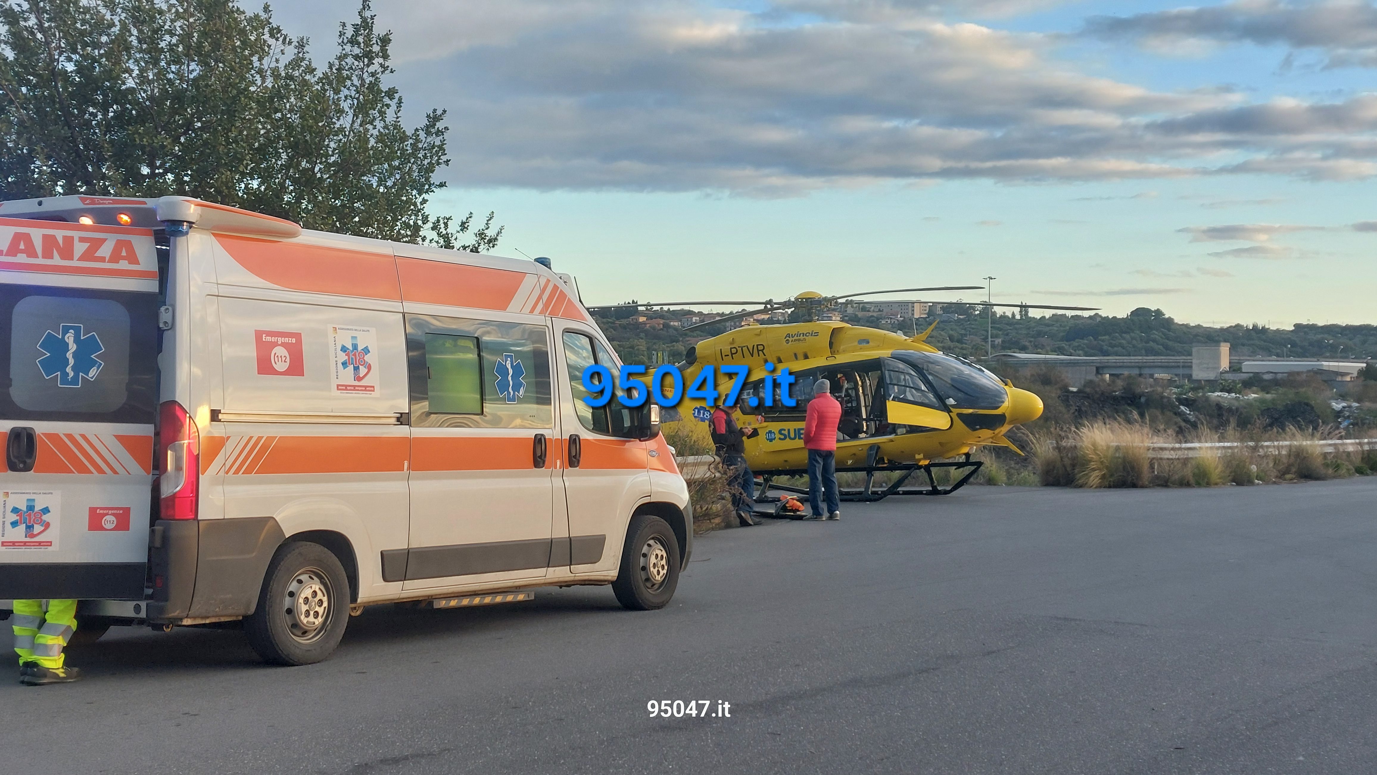 GRAVISSIMO INCIDENTE A PIANO TAVOLA, ELISOCCORSO SUL POSTO