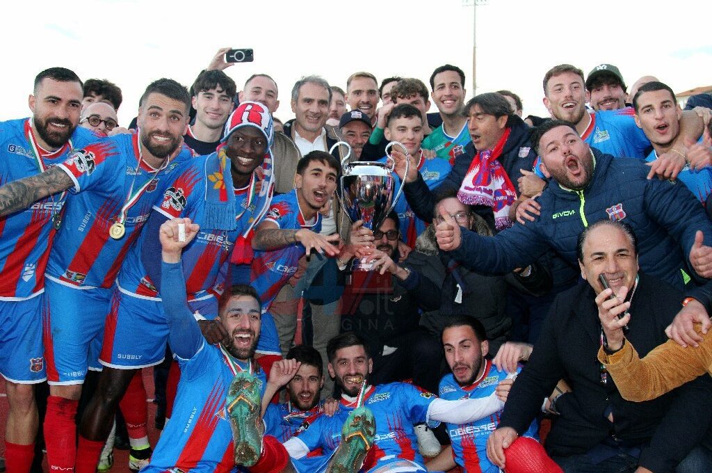 PATERNO’ CALCIO: PER LA PRIMA VOLTA PORTA A CASA LA COPPA ITALIA DI ECCELLENZA – LE FOTO