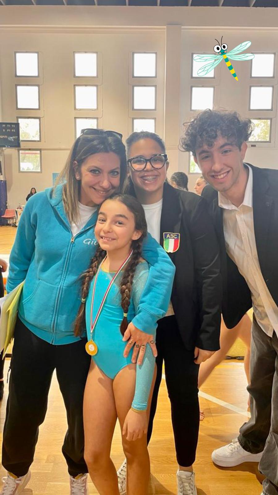 OTTIMI RISULTATI PER L'A.S.D. LIBELLULE DI BELPASSO NELLA GINNASTICA ARTISTICA