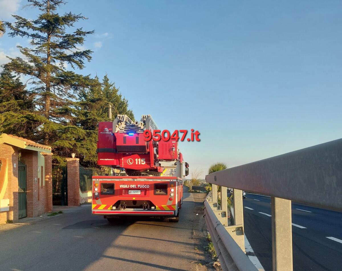 INCENDIO IN UN APPARTAMENTO IN ZONA PALAZZOLO,  VIGILI DEL FUOCO SUL POSTO - 