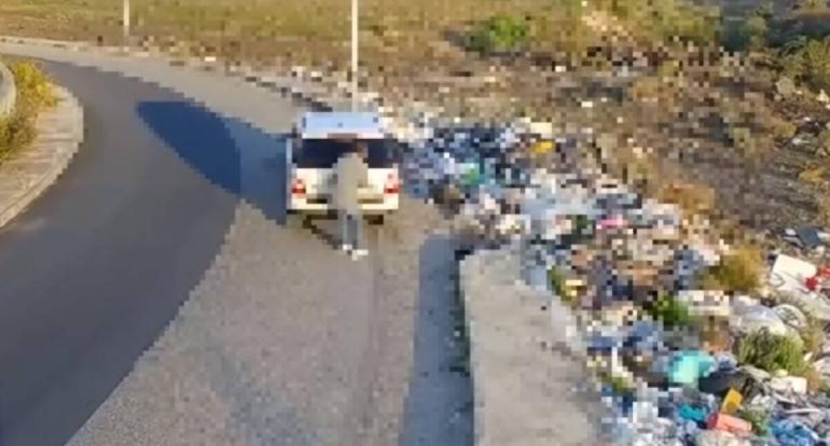 L'EX CANDIDATO SINDACO DI CATANIA LANFRANCO ZAPPALÀ RIPRESO MENTRE GETTA RIFIUTI IN UNA DISCARICA ABUSIVA - 