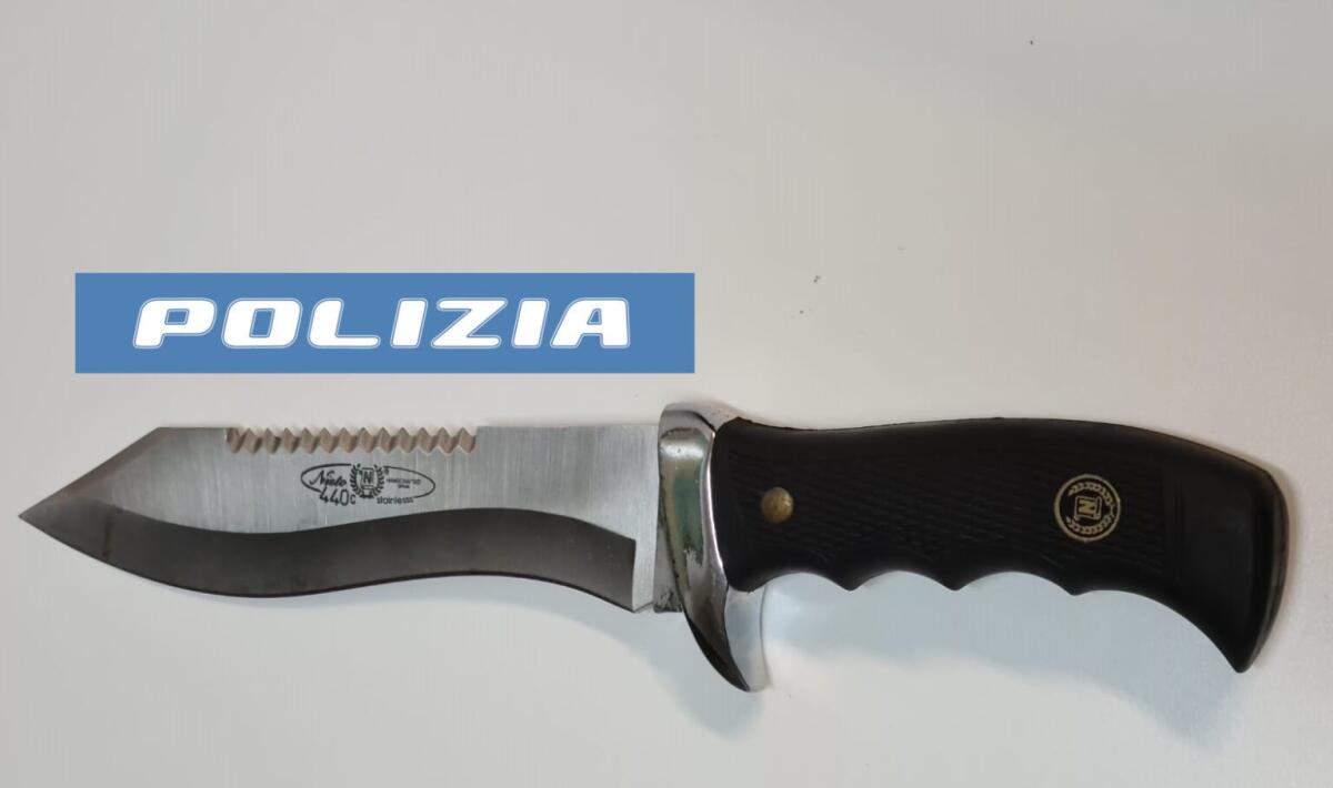 CATANIA. IN AUTO CON UN PUGNALE: “È UN REGALO PER MIO FIGLIO”, DENUNCIATA - 