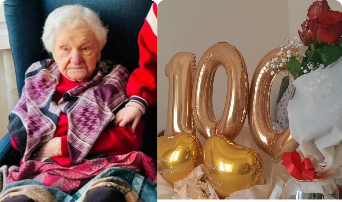 PATERNO’ IN FESTA, NONNA LUCIA COMPIE 100 ANNI - 