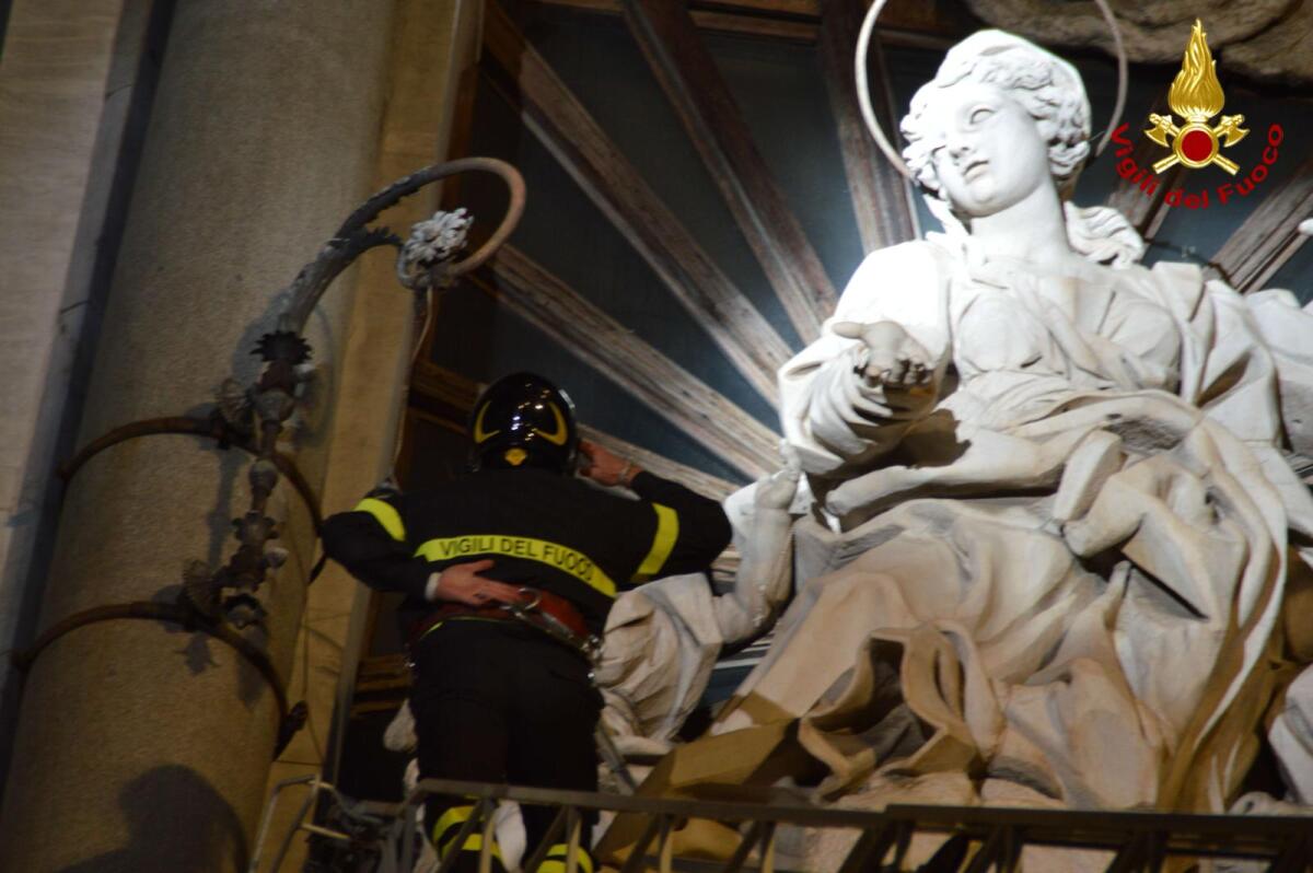 I VIGILI DEL FUOCO ALLE CELEBRAZIONI IN ONORE DI SANT'AGATA 2024 - 