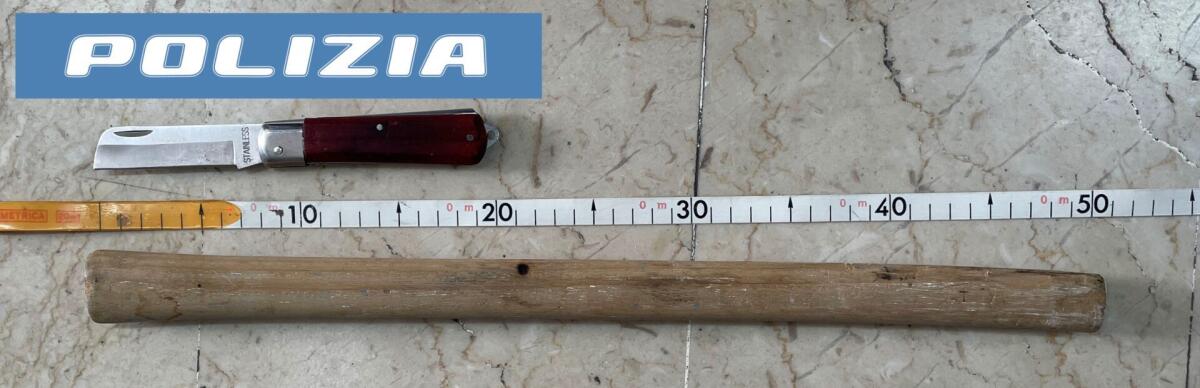 ADRANO, HA IL DIVIETO DI AVVICINAMENTO MA RITORNA NELLA CASA FAMILIARE (CON UN COLTELLO IN TASCA): ARRESTATO - 