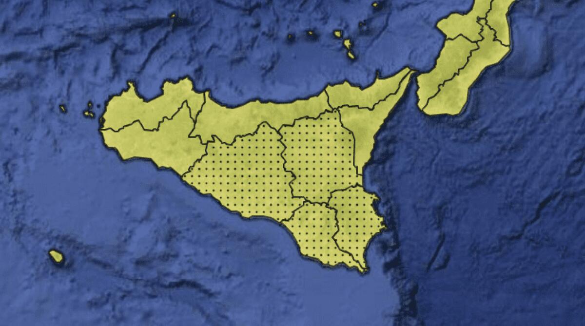 IN ARRIVO IL CICLONE "EMIL". DOMANI 28 FEBBRAIO 2024 ALLERTA GIALLA IN TUTTA LA SICILIA - 