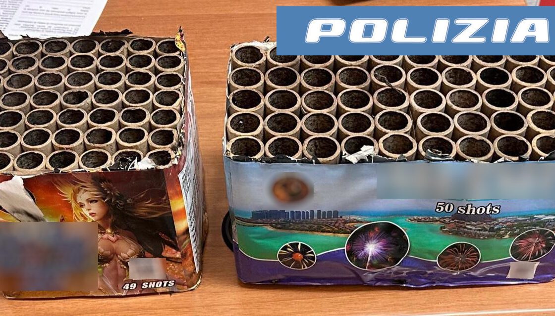 CATANIA. SPARANO FUOCHI D’ARTIFICIO IN STRADA PER FESTEGGIARE UN COMPLEANNO, DENUNCIATI DALLA POLIZIA DI STATO