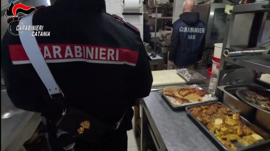 MEZZA TONNELLATA DI CARNE IN CATTIVO STATO DI CONSERVAZIONE E SALUMI ROSICCHIATI DAI TOPI IN UN RISTORANTE DI LINGUAGLOSSA: SOSPESA L'ATTIVITÀ