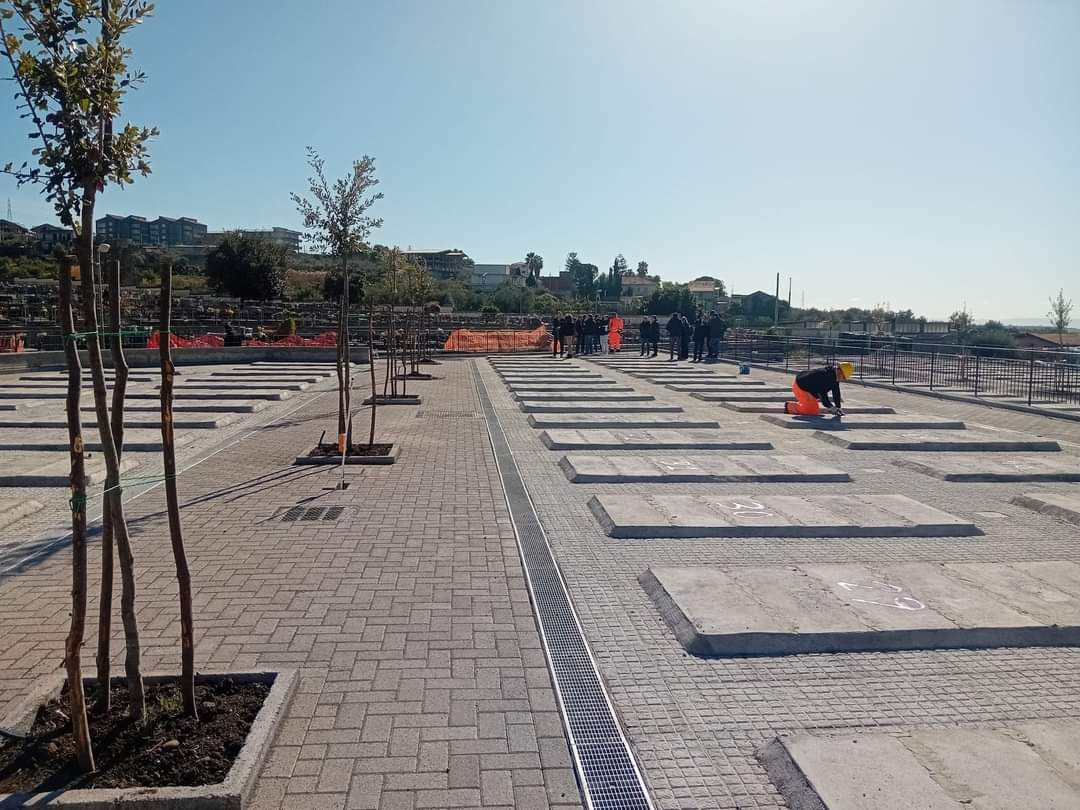 PATERNO'. IL SINDACO NINO NASO ANNUNCIA LA REALIZZAZIONE DI 310 NUOVE TOMBE DI FAMIGLIA