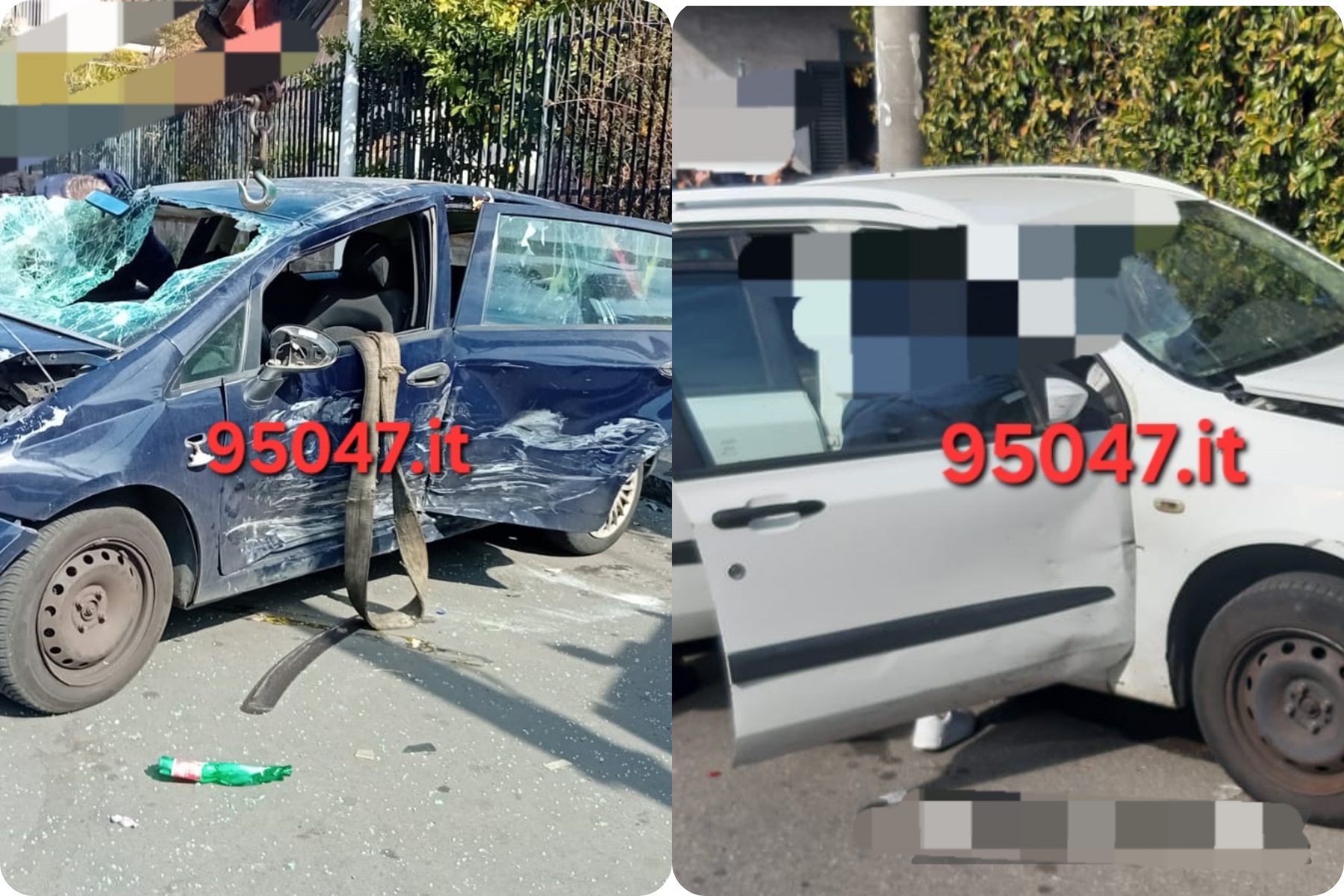 GRAVE INCIDENTE A BELPASSO. ELISOCCORSO SUL POSTO