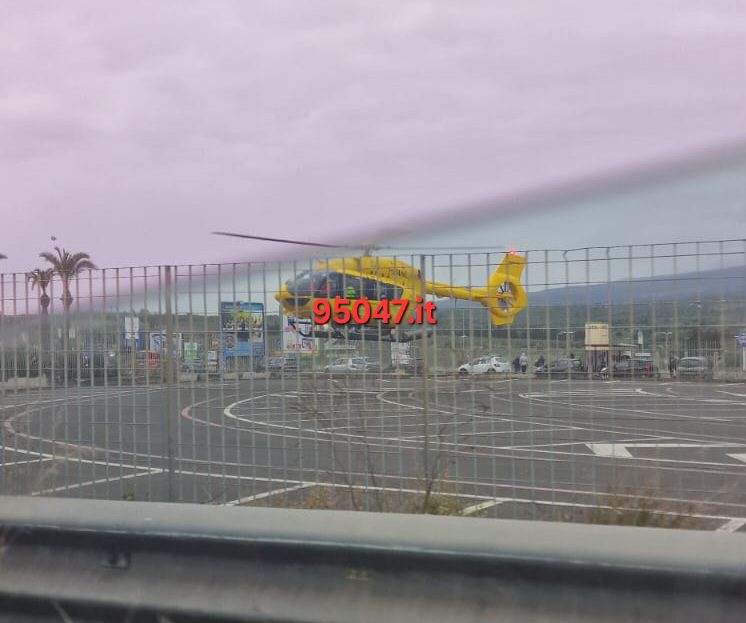 GRAVISSIMO INCIDENTE NEI PRESSI DEL CENTRO COMMERCIALE,  ELISOCCORSO SUL POSTO