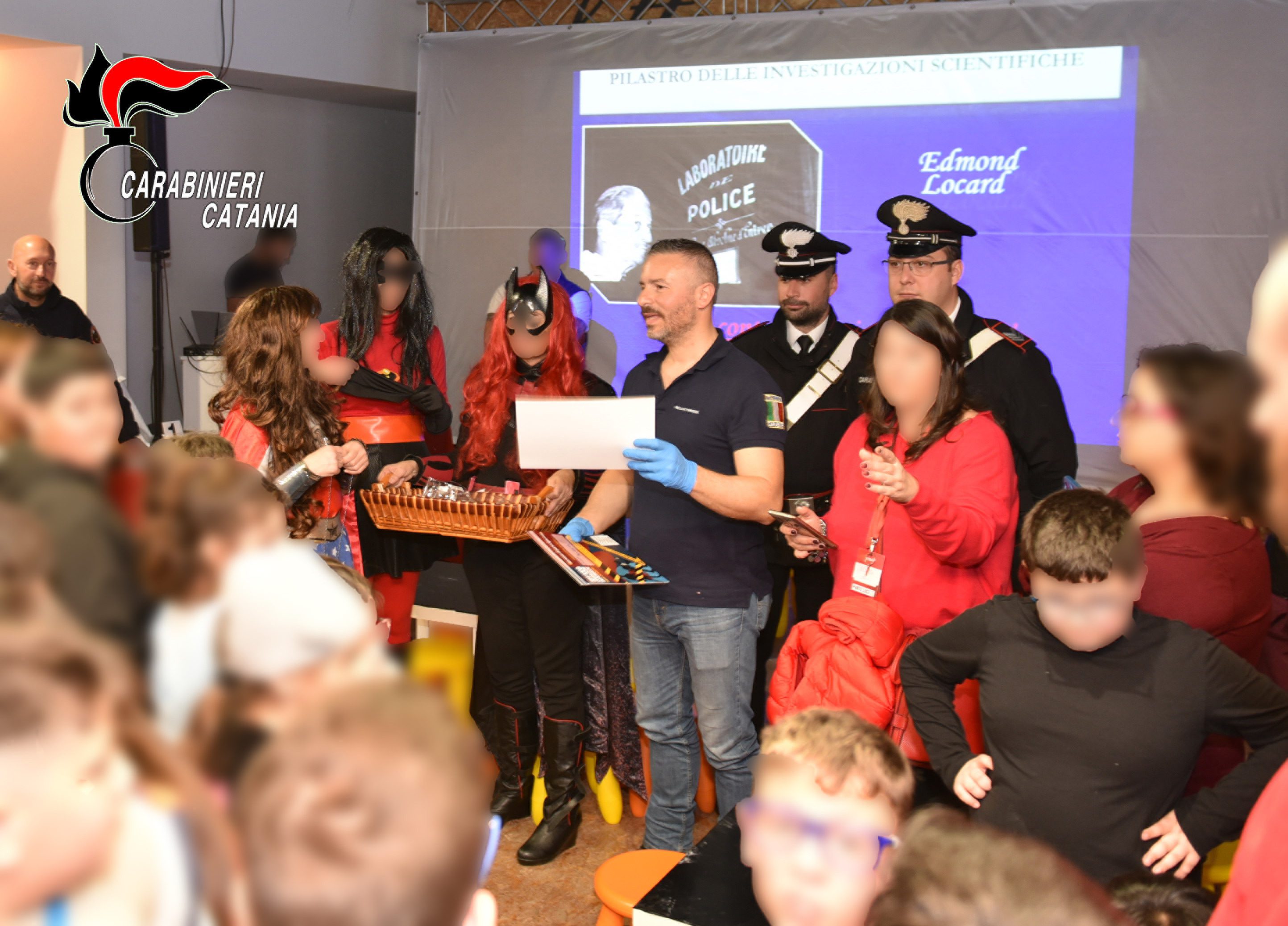 “SPY KIDS, OPERAZIONE SUPEREROE”, BIMBI AL COMANDO DEI CARABINIERI DI CATANIA