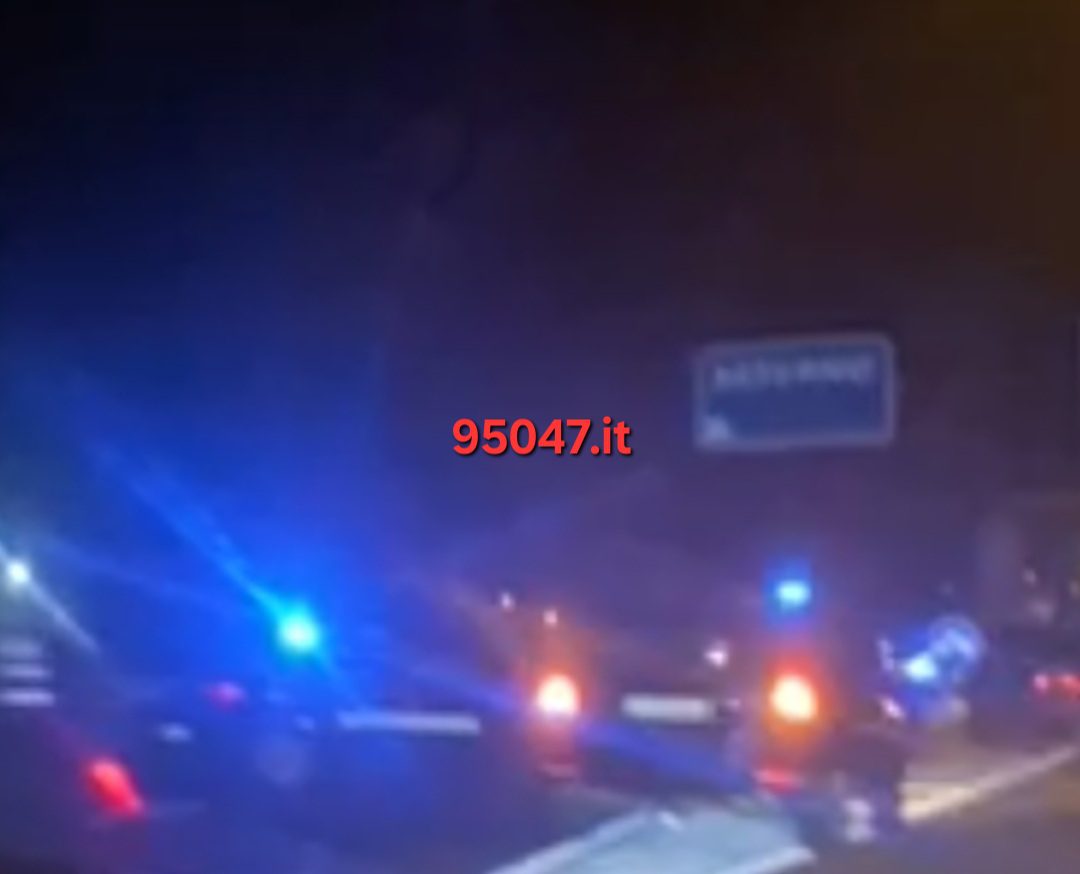 INCIDENTE NELLA NOTTE SULLA SS121, FERITI
