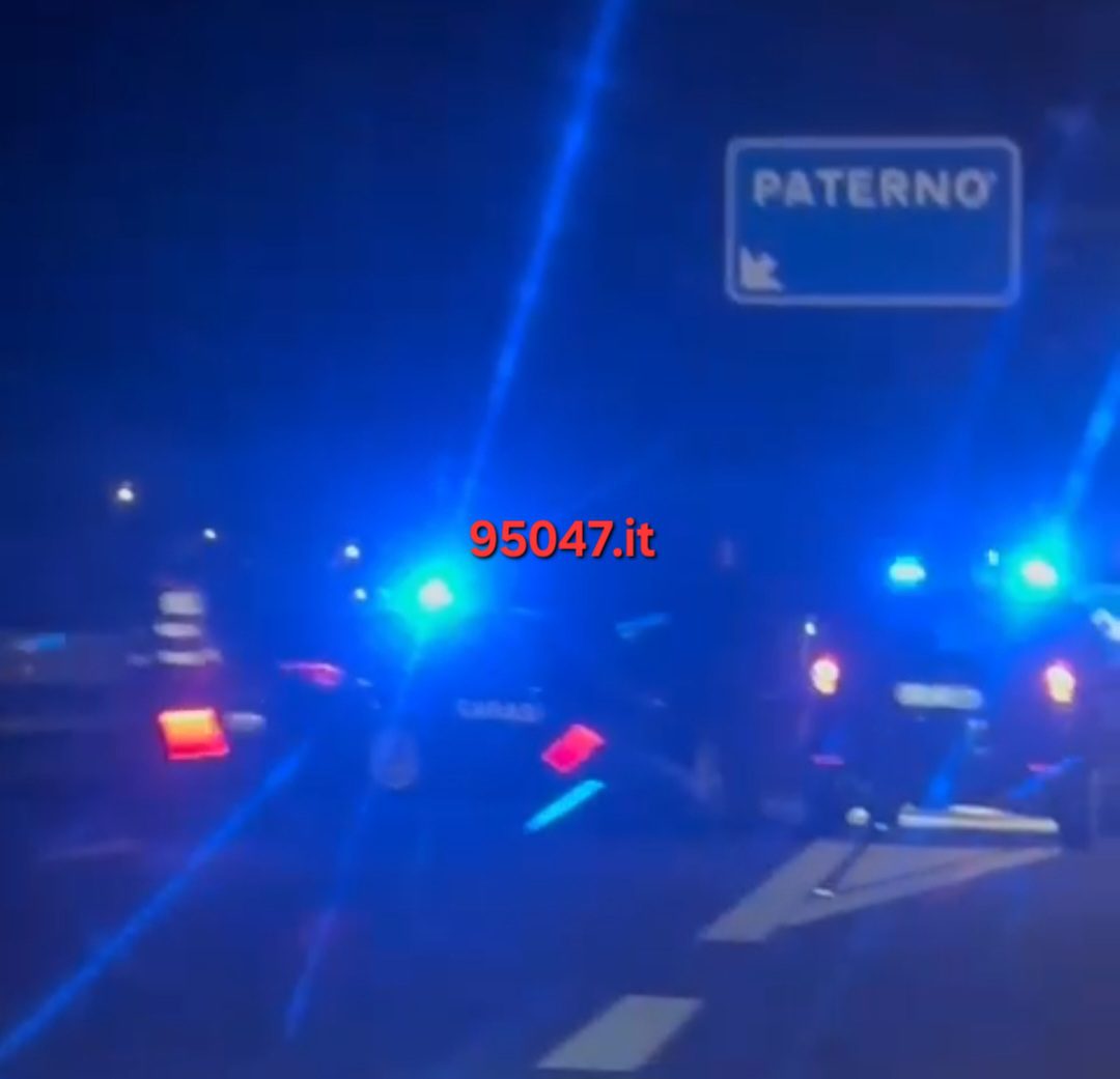 INCIDENTE NELLA NOTTE SULLA SS121, FERITI