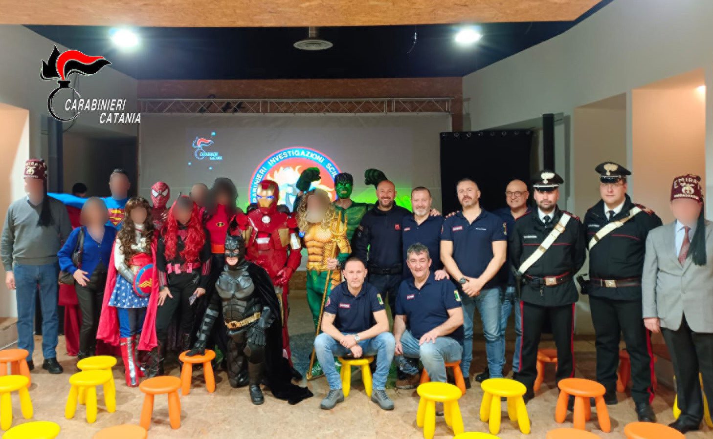 “SPY KIDS, OPERAZIONE SUPEREROE”, BIMBI AL COMANDO DEI CARABINIERI DI CATANIA