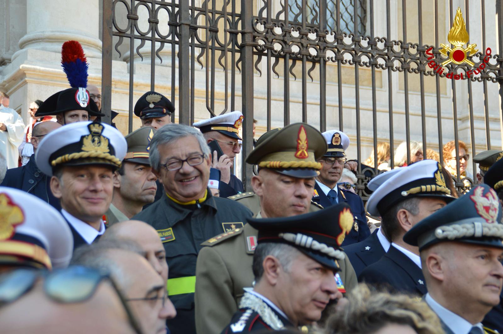 I VIGILI DEL FUOCO ALLE CELEBRAZIONI IN ONORE DI SANT'AGATA 2024