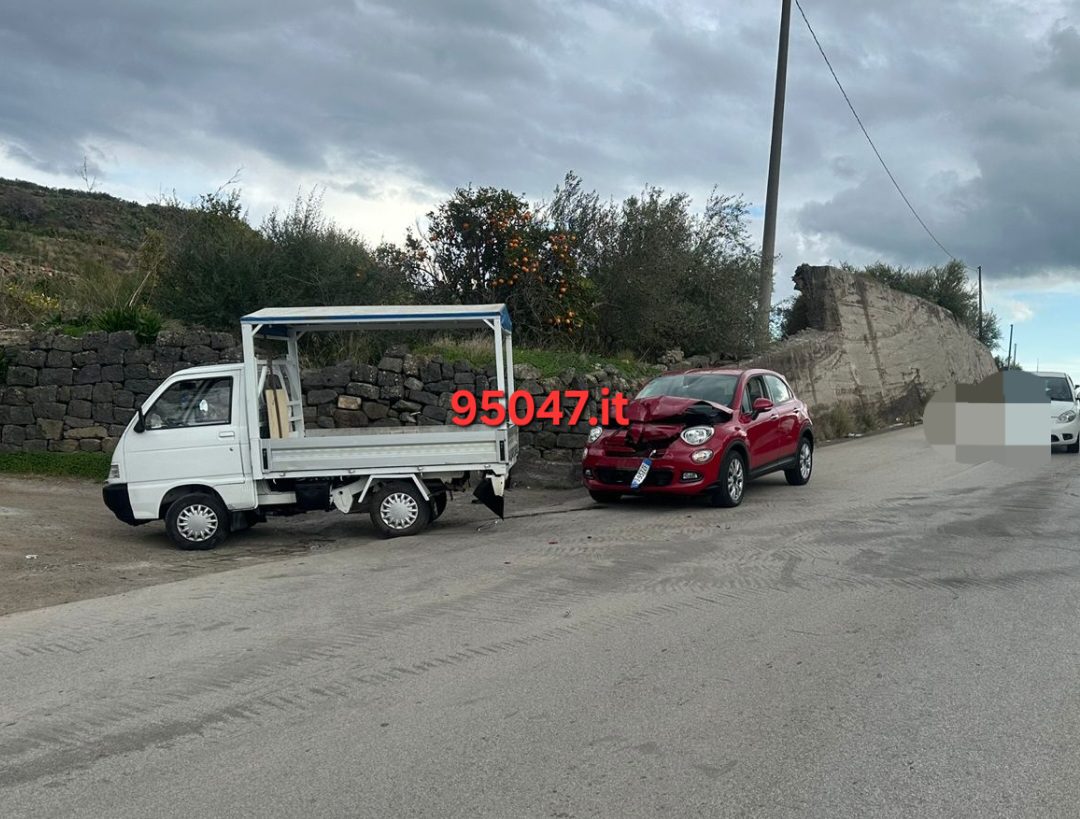 DUE INCIDENTI STRADALI OGGI A PATERNÒ: BILANCIO QUATTRO PERSONE FERITE