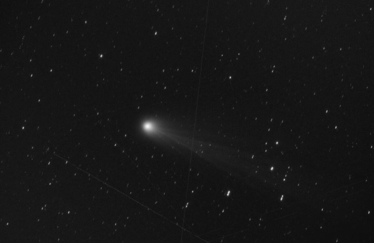 LA COMETA P12 PONS-BROOKS, SOPRA IL CIELO DI PATERNÒ - 