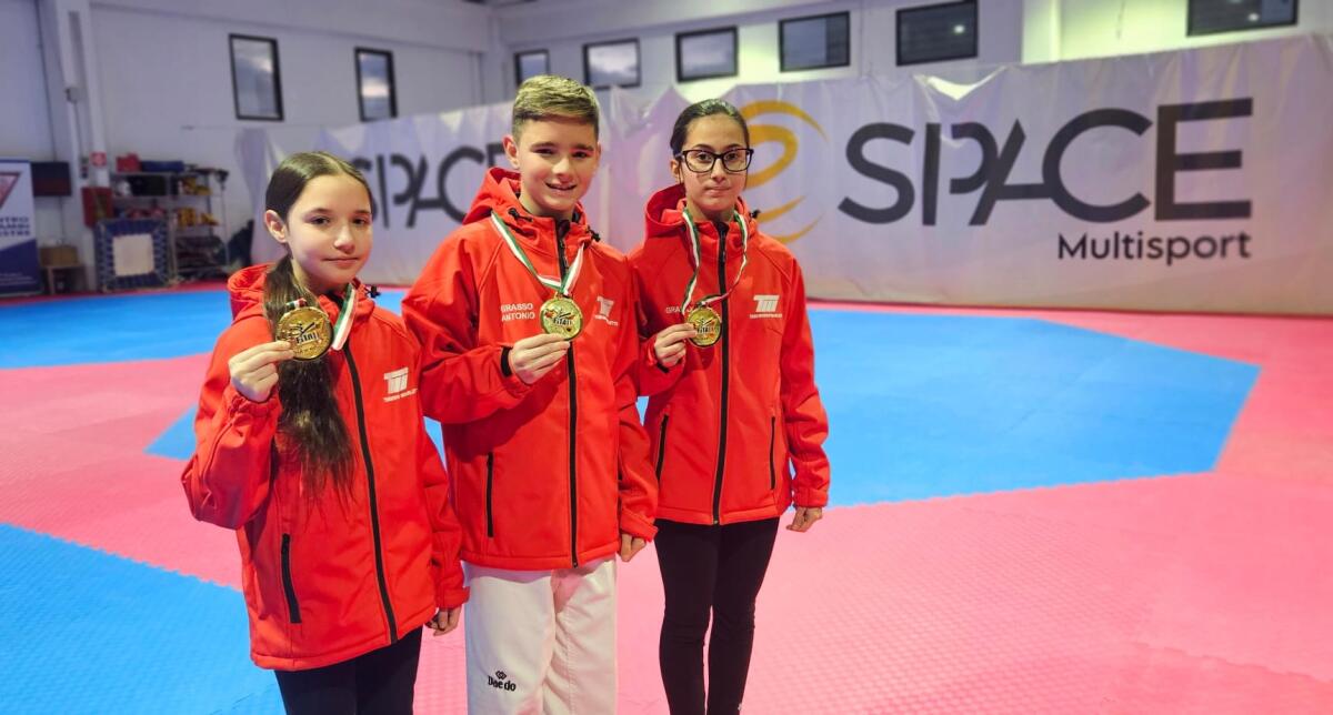 Taekwondo Marletta, con tre ori avanti a tutti i club catanesi al Regionale 2024 - 