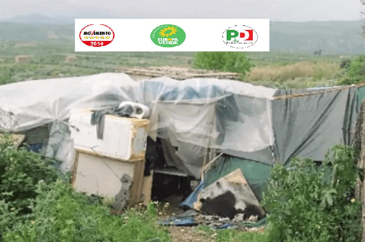 PATERNÒ, M5S - EUROPA VERDE - PD: SGOMBERO DI C.DA CIAPPE BIANCHE ATTO DISUMANO E MINACCIA PER LA COLLETTIVITÀ - 