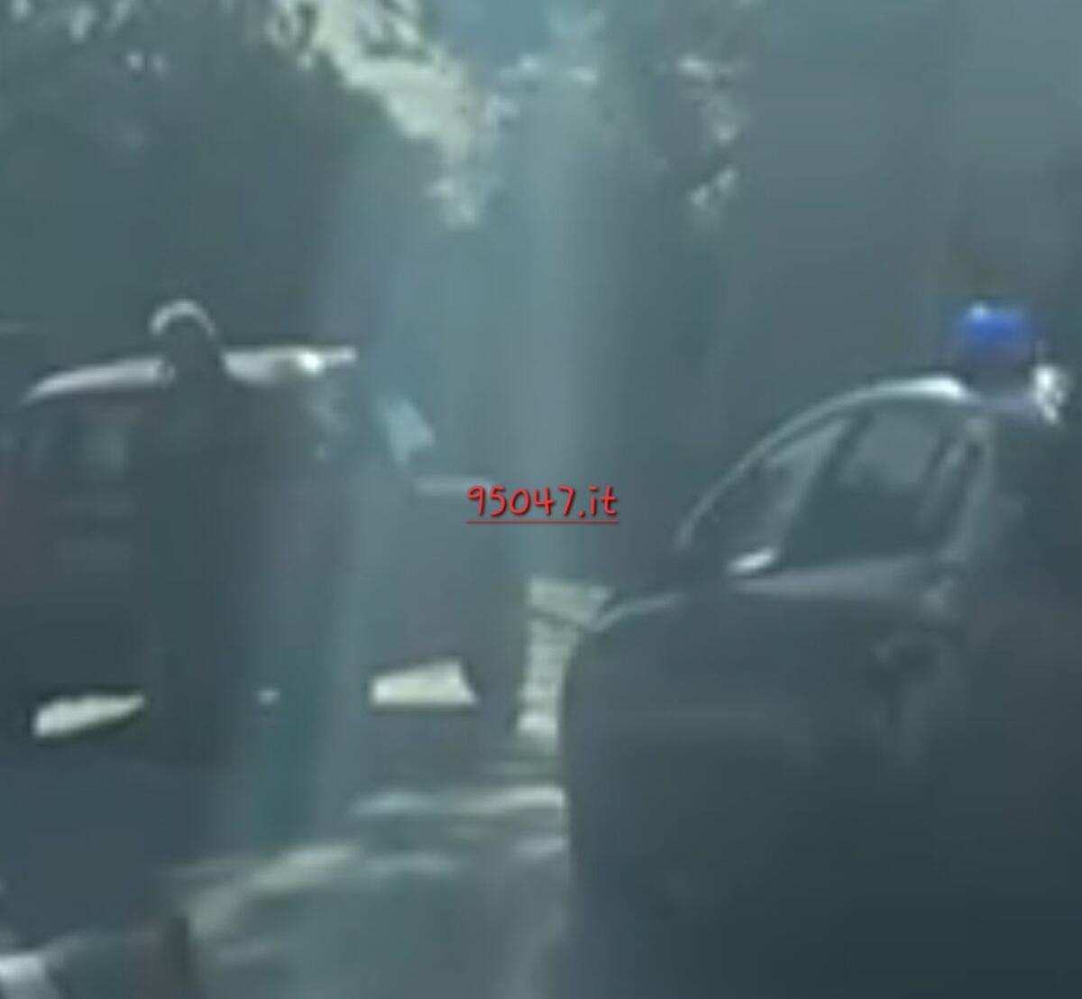 SCONTRO AUTO CAMION A CAMPOROTONDO ETNEO - 