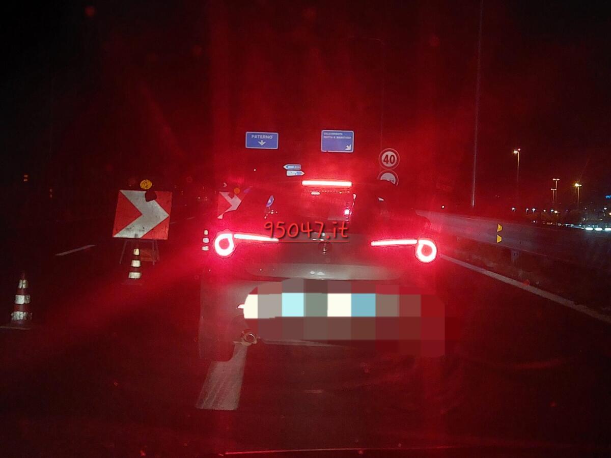 LAVORI SVINCOLO SS121. USCITA OBBLIGATORIA VALCORRENTE IN DIREZIONE PATERNÒ. DISAGI E TRAFFICO CONGESTIONATO - 