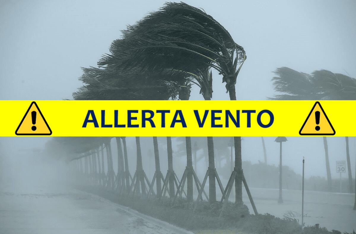 ALLERTA METEO: PREVISTI VENTI FORTE DI BURRASCA CON LOCALI PUNTE DI 110 KM/H SU TRAPANESE E COSTA TIRRENICA - 