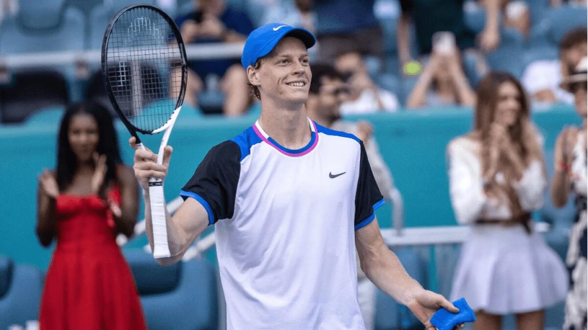 STORICO SINNER: BATTE PURE DIMITROV, VINCE L’ATP MASTERS 1000 DI MIAMI E DIVENTA N.2 AL MONDO - 