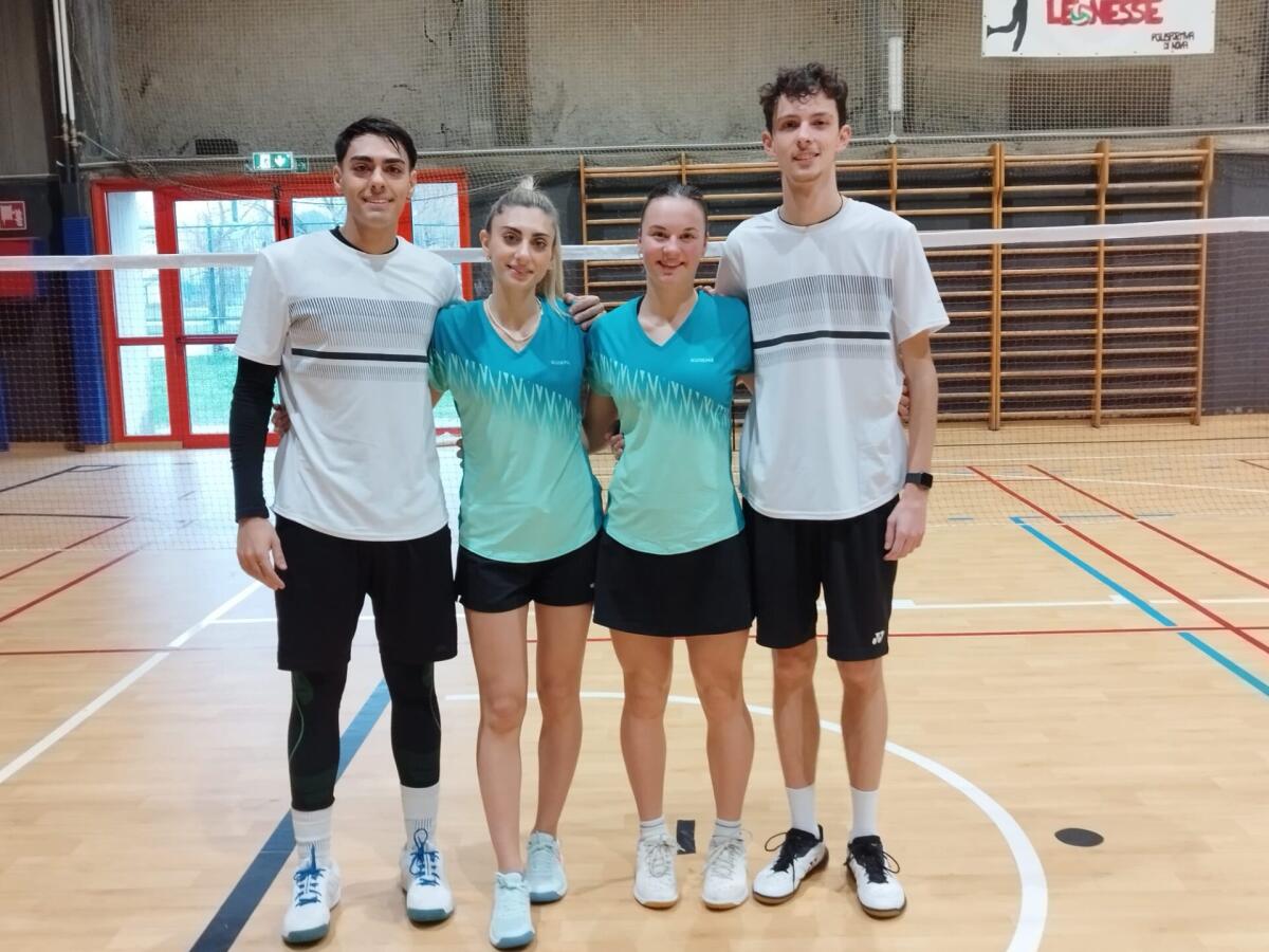 IL PATERNÒ BADMINTON SI CONFERMA IN TESTA AL GIRONE E VA AI PLAY OFF PER LA SERIE A - 